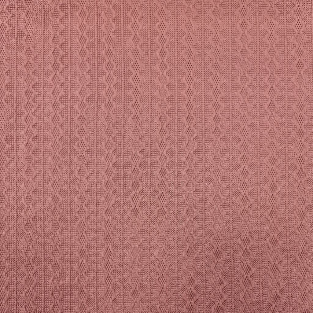 W222D315FDUSTY20PINK.jpg CABLE KNIT - DUSTY PINK - Image 1