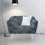 280CM 100% POLYESTER UPHOLSTERY/CURTAINING FABRIC-BLACK - Image 2