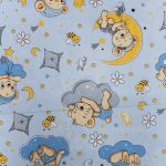 240CM QLTY TURKISH SHEETING WOVEN FABRIC SELONYA - Image 2