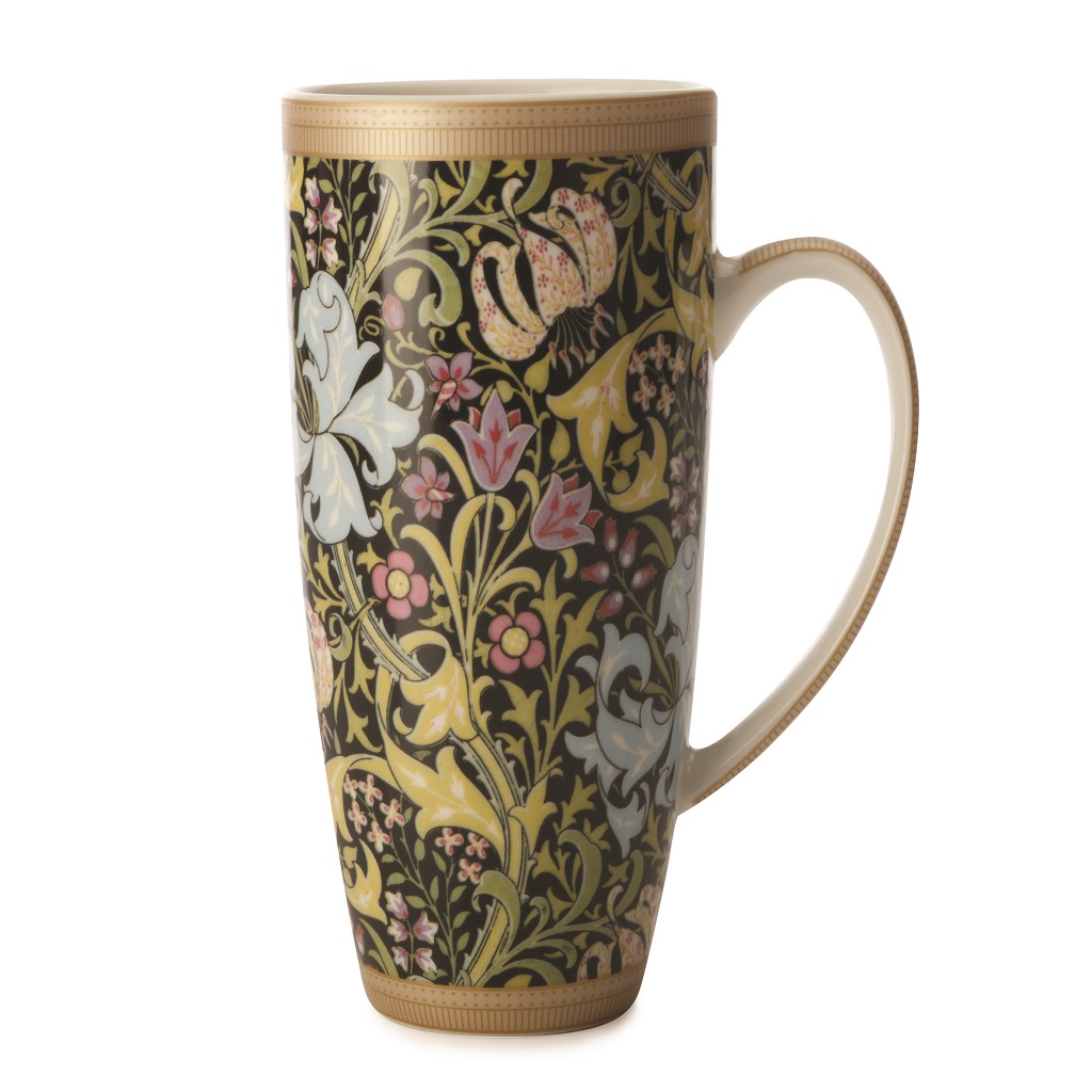 WM0024.jpg MW WM GLD LILY CPE MUG 420GB - Image 1