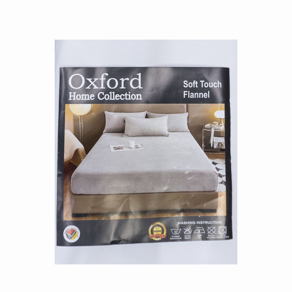 WPMK5FW231.jpg WINTER FITTED FLANNEL KING 3PC SET - WHITE - Image 1