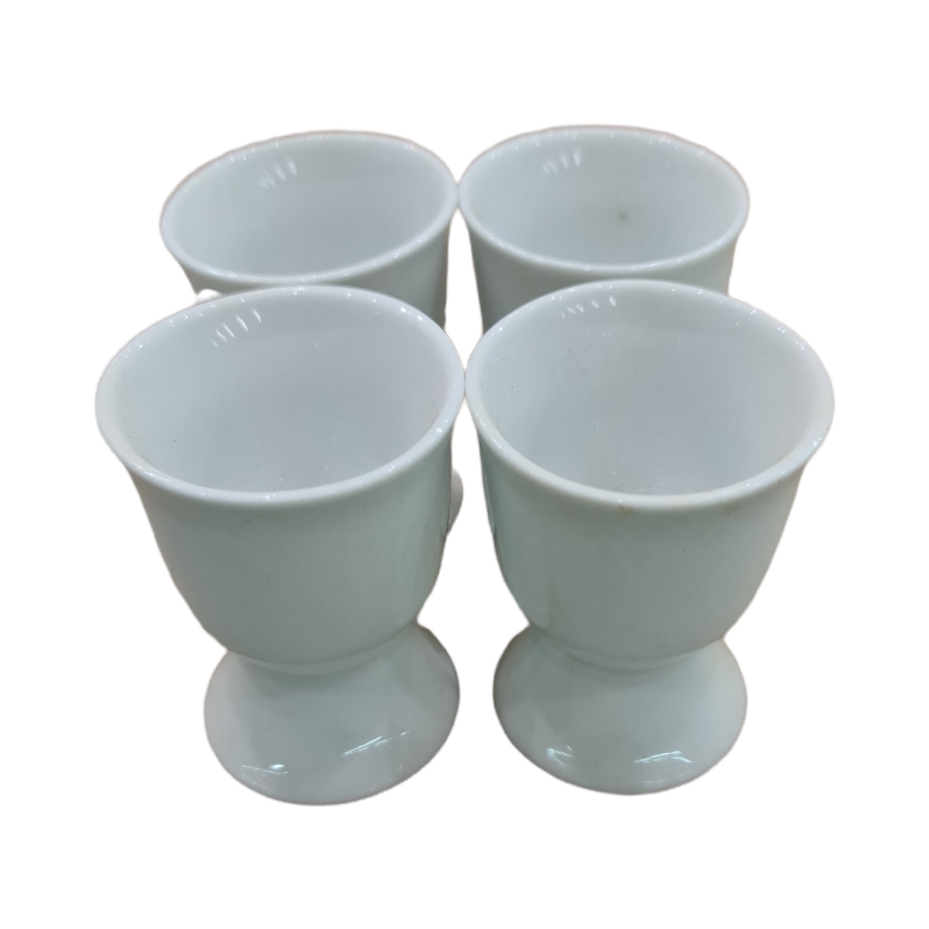XBWL1787.jpg EGG CUP 4PC PORCE - Image 1