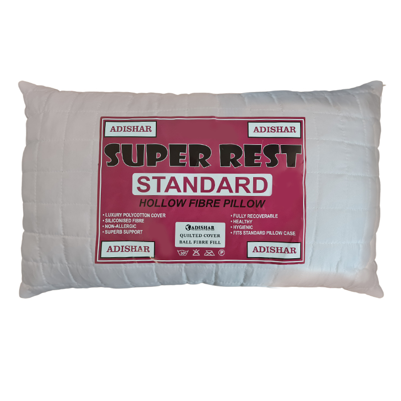 qbfsp.jpg QUILTED BALL FIBRE STANDARD PILLOWS ( 45X70mm) - Image 1