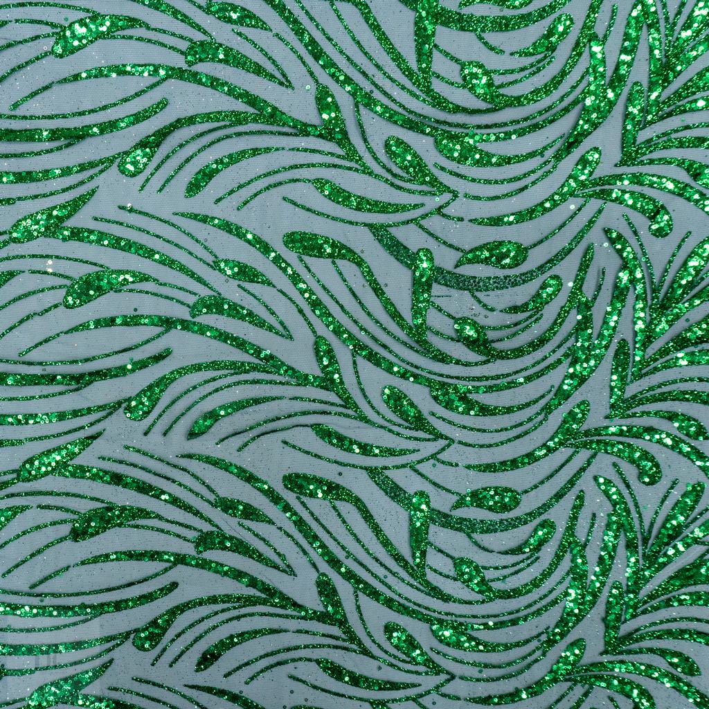 1008912D115FEMERALD231.jpg CAVIAR TULLE 150CM - Image 1