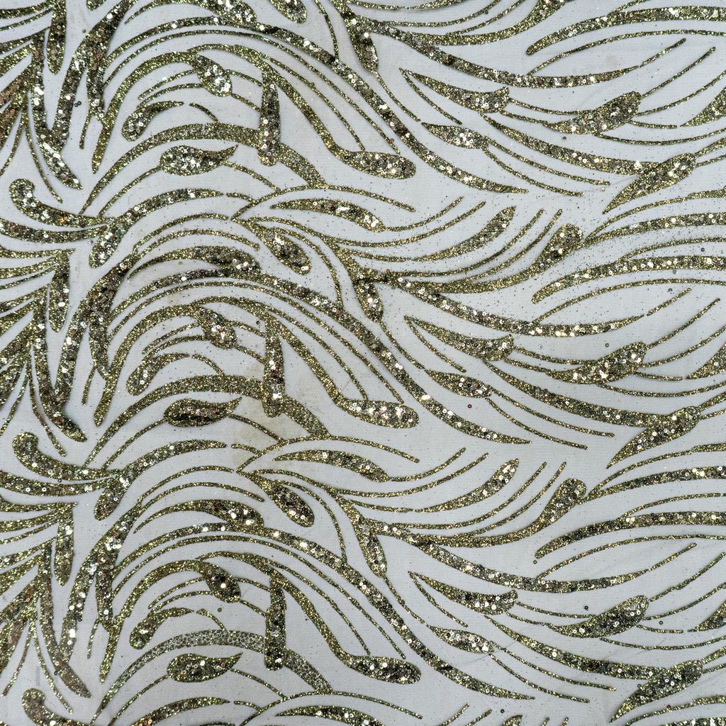 1008912D115FOLIVE231.jpg CAVIAR TULLE 150CM - Image 1