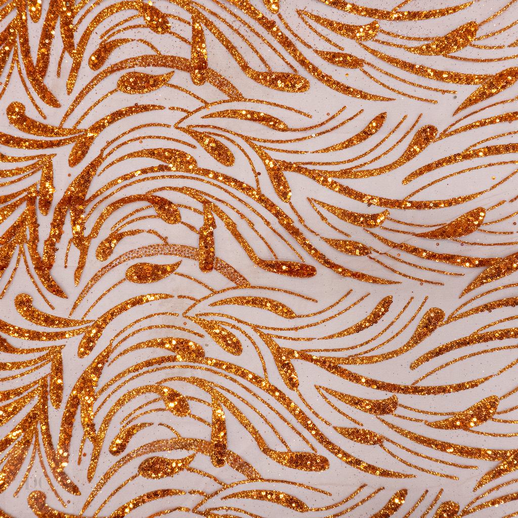 1008912D115FORANGE231.jpg CAVIAR TULLE 150CM - Image 1