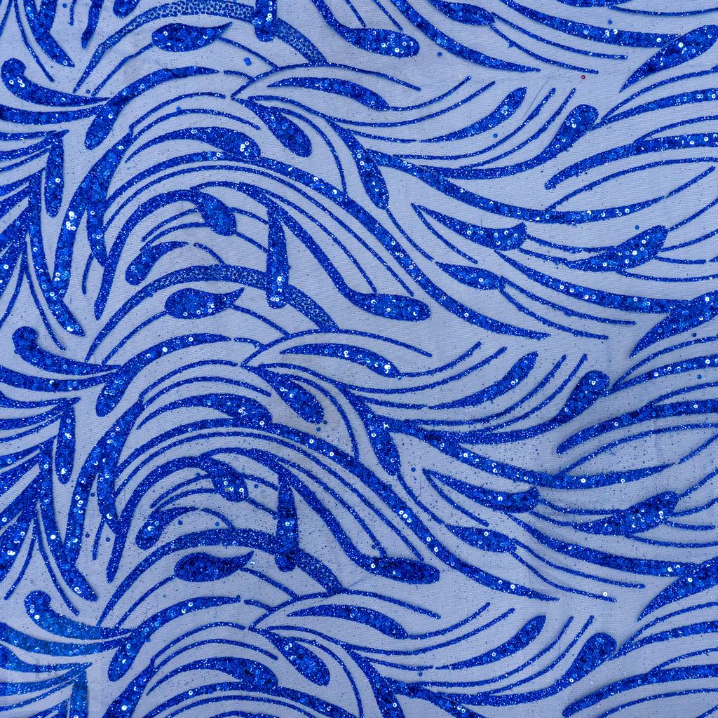 1008912D115FROYAL231.jpg CAVIAR TULLE 150CM - Image 1