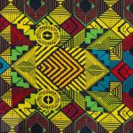 115CM PRINTED POLYESTER WAX