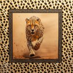 VELVET SCATTER 0.63cm PER PANEL-CHEETAH
