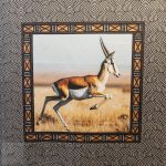 VELVET SCATTER 0.63cm PER PANEL- SPRINGBOK - Image 2