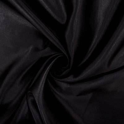 150CM TWO TONE THAI SILK - BLACK