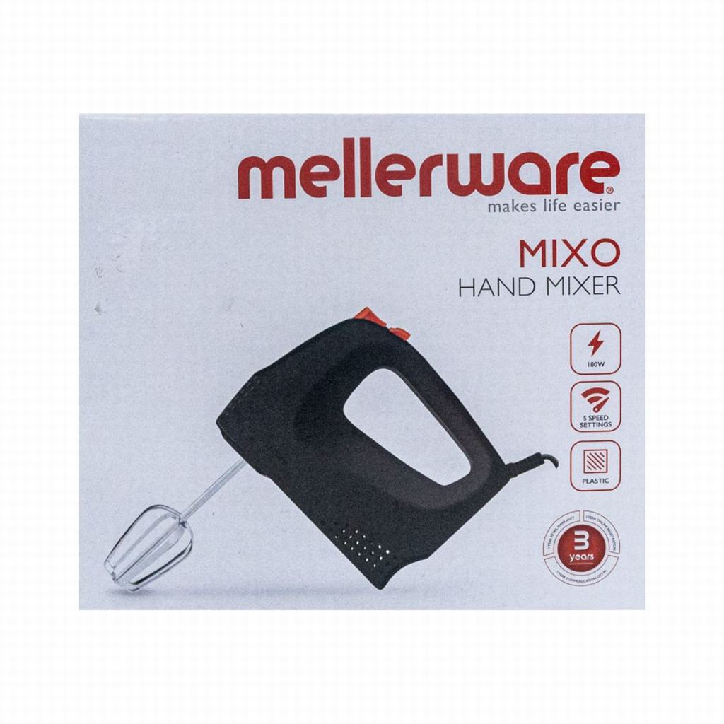 26450231.jpg HAND MIXER S/S BLACK 5 SPEED 100W MIXO - Image 1