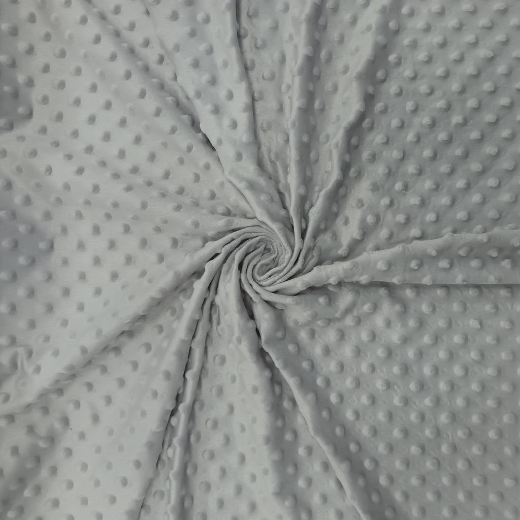 30865FGREY-1.jpg 150CM PLAIN MINKY FLEECE-GREY - Image 1