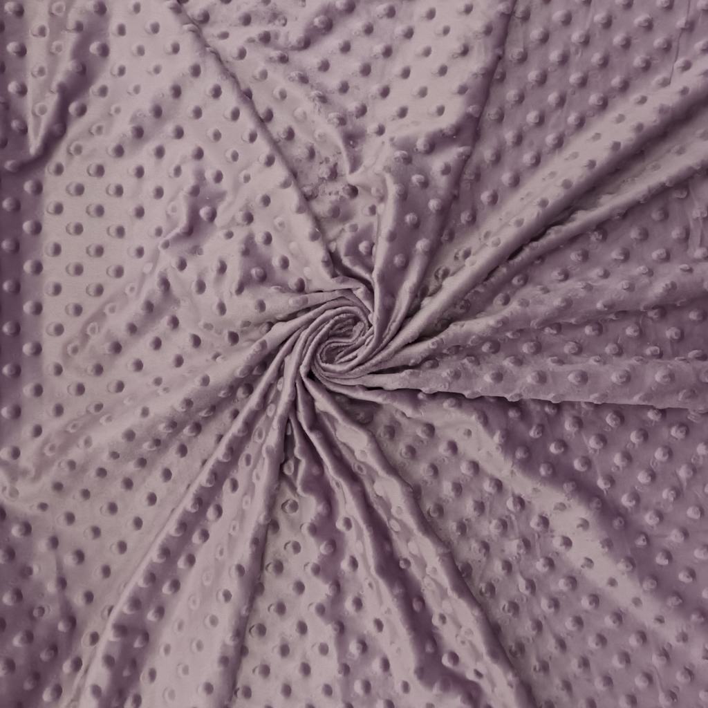 30865FMAUVE-1.jpg 150CM PLAIN MINKY FLEECE-MAUVE - Image 1