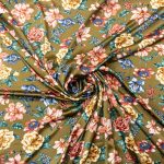 DULL SATIN 50D PRINT (150CM)(145-KHAKI) - Image 2