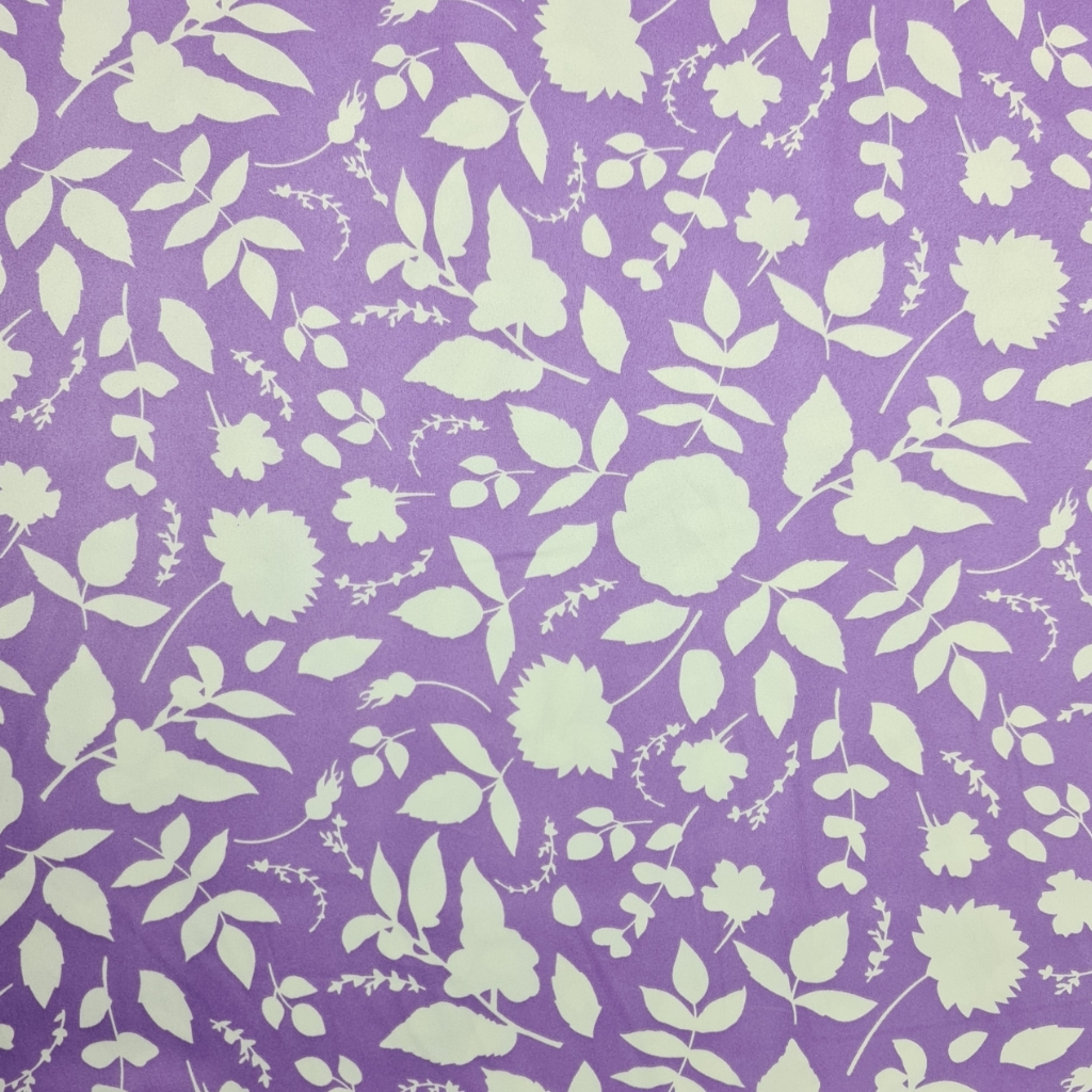 31445F8231.jpg DULL SATIN 50D PRINT (150CM)(37 PURPLE) - Image 1