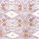 PRINTED CAPRI LINEN LOOK 24 TRIBAL TAUPE