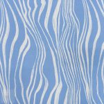 PRINTED CAPRI LINEN LOOK 18 BLUE