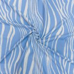 PRINTED CAPRI LINEN LOOK 18 BLUE - Image 2