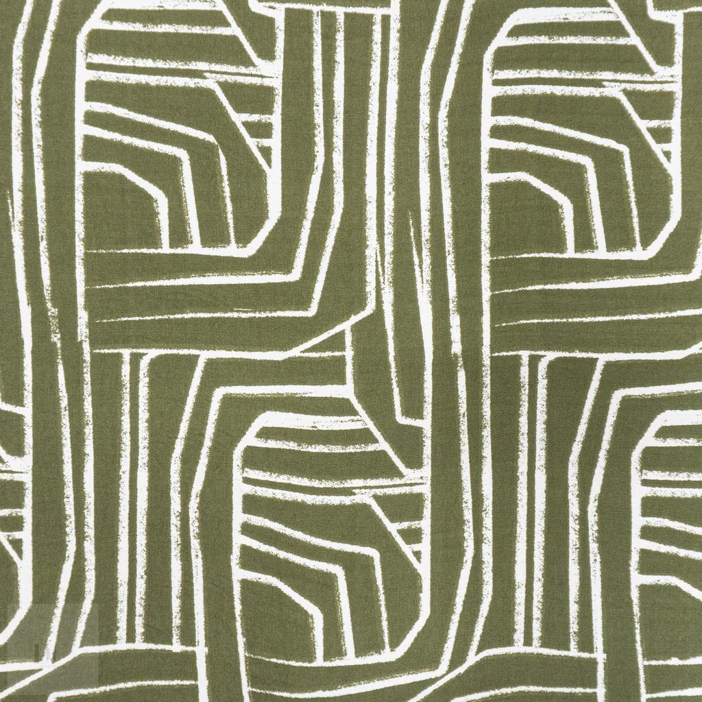 33232D25F25231.jpg PRINTED CAPRI LINEN LOOK 19 GREEN - Image 1