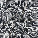 PRINTED CAPRI LINEN LOOK 20 BLACK - Image 2