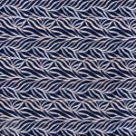 PRINTED CAPRI LINEN LOOK 33 NAVY