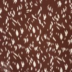 PRINTED CAPRI LINEN LOOK 34 BROWN