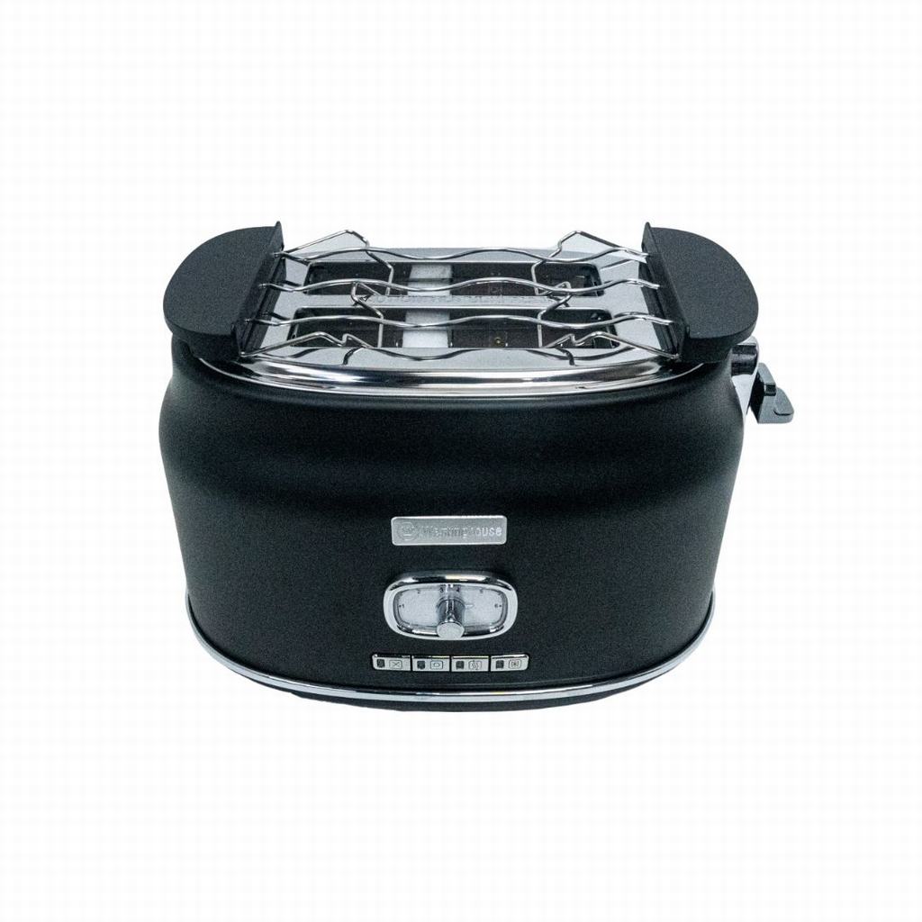 B857BK231-1.jpg 2 SLICE TOASTER BLACK - Image 1