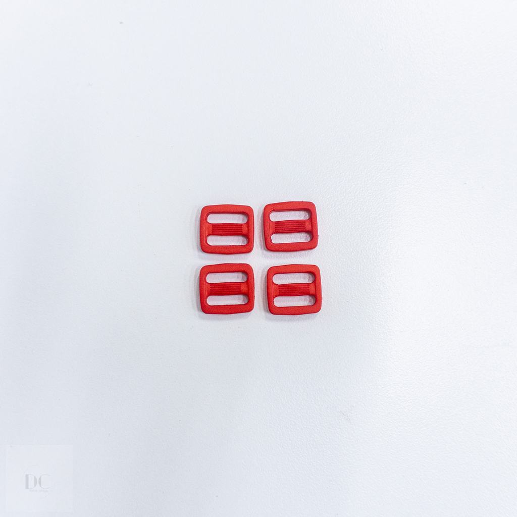 FH2DSA20MM5FR.jpg PLASTIC FASTNERS STRAP ADJUSTER 20MM RED - Image 1