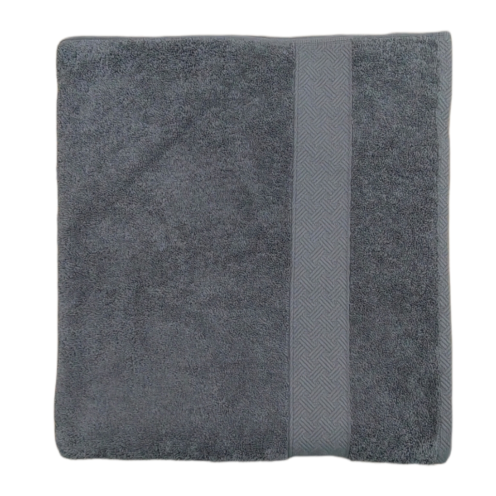 IGBS5FCH.jpg 90X160 INDULGENCE BATH SHEET CHARCOAL CLOUD - Image 1