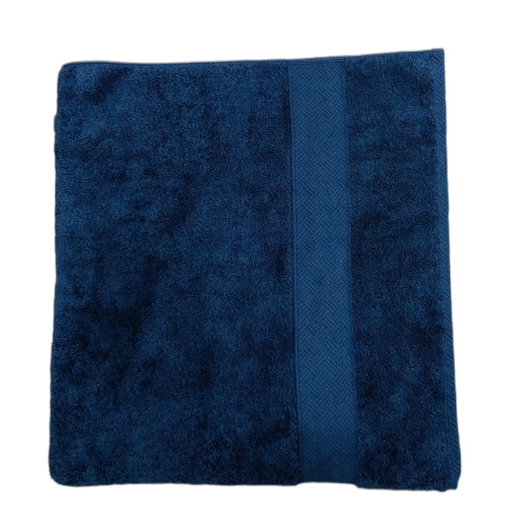 IGBS5FN-2.jpg 90X160 INDULGENCE BATH SHEET NAVY - Image 1