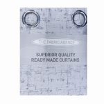 READY MADE JULIA 230X223 EYELET - SILVER