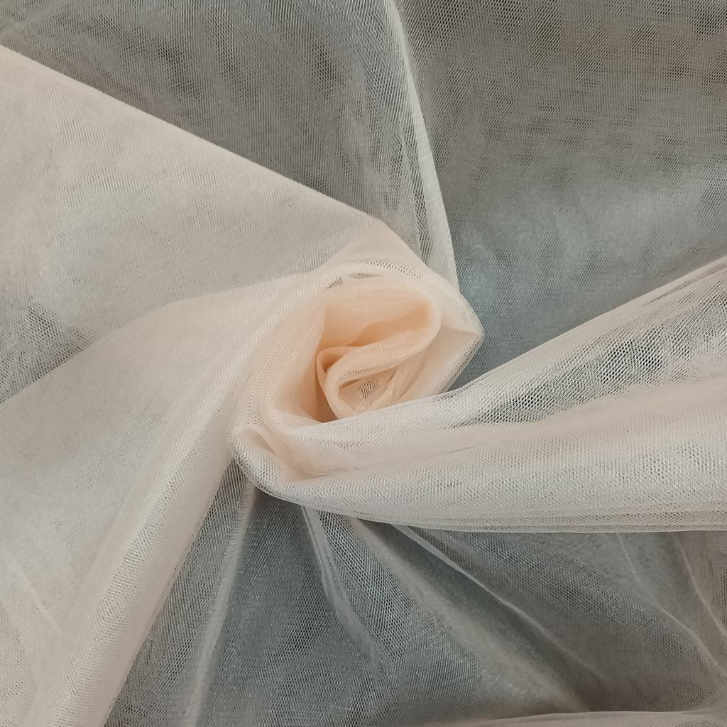 KRISTAL5FROSE20PEACH-1.jpg 300CM QLTY TURKISH POLYESTER TULLE - ROSE PEACH - Image 1