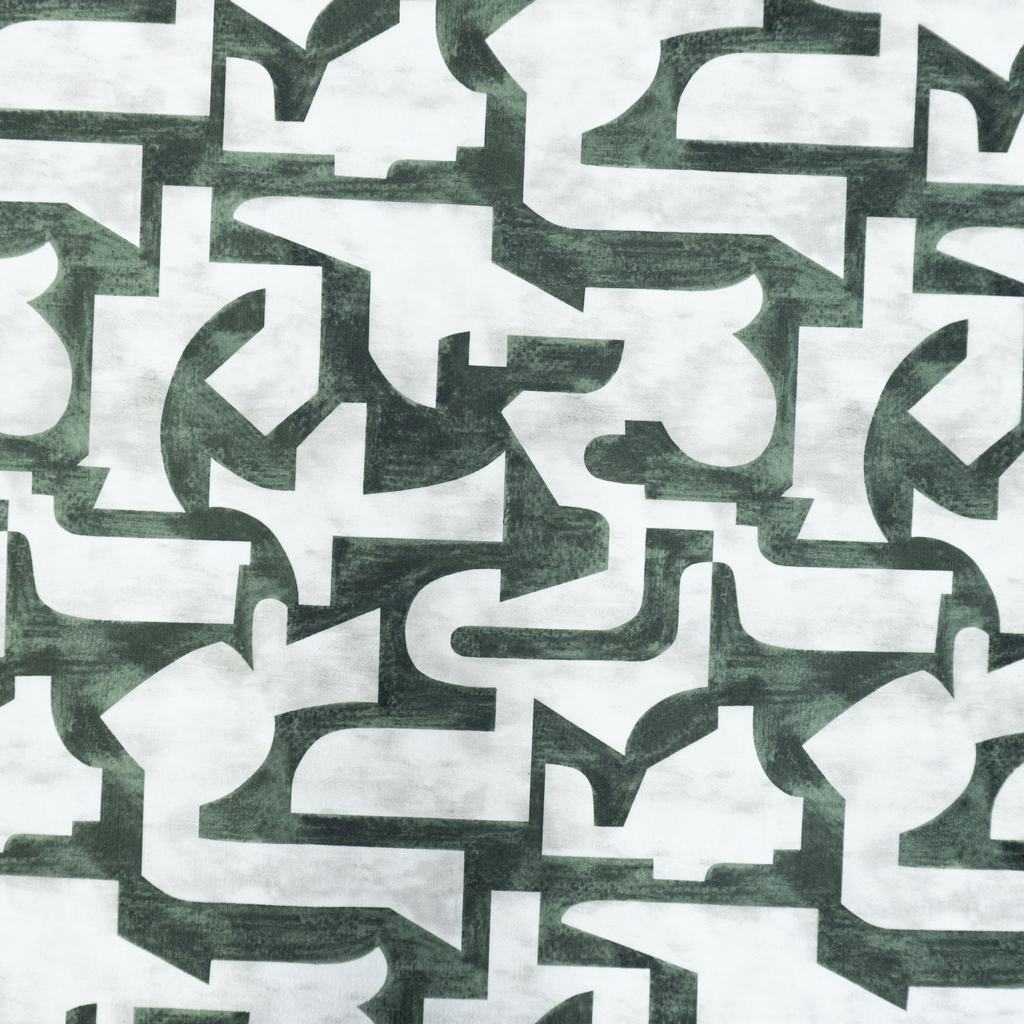 LC2DEDEN5F8231.jpg 140CM EDEN CUBIST GREEN SLUB VELVET - Image 1