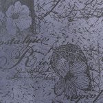 140CM VELVET UPHOLSTERY-VIOLET PRINT 21