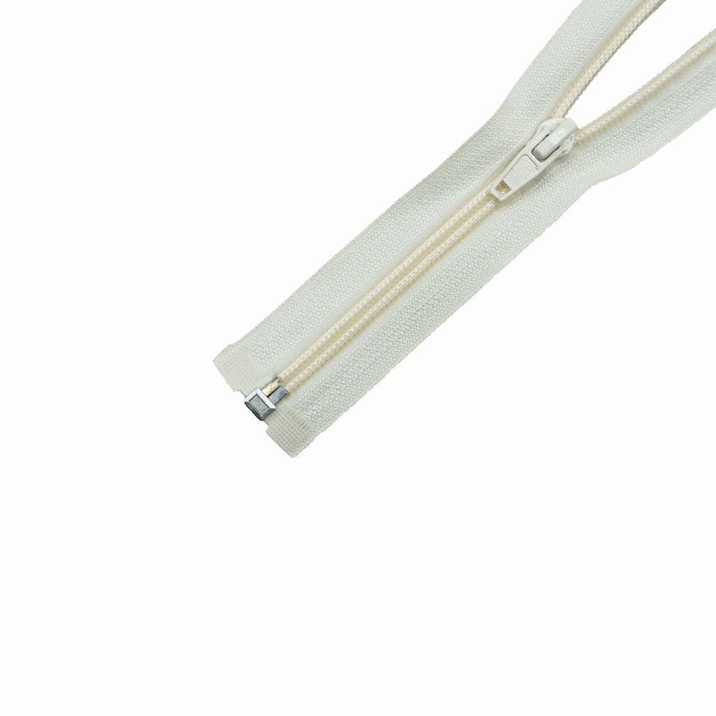 OEZ355FC231.jpg 35CM OPEN END ZIP - CREAM - (3) - Image 1