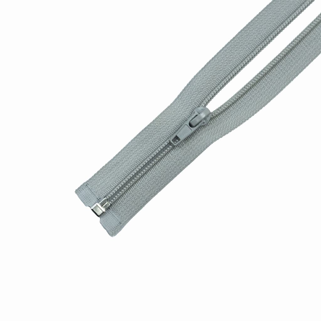 OEZ605FLG231-1.jpg 60CM OPEN END ZIP - LIGHT GREY - (5) - Image 1