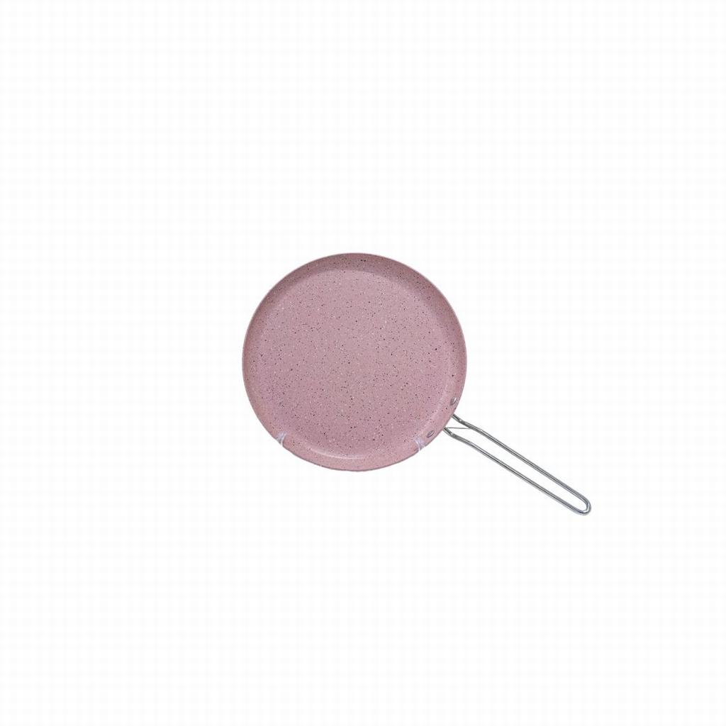 OMS2D32342D285FPI231.jpg GRANITE CREPE PAN 28CM -PINK - Image 1