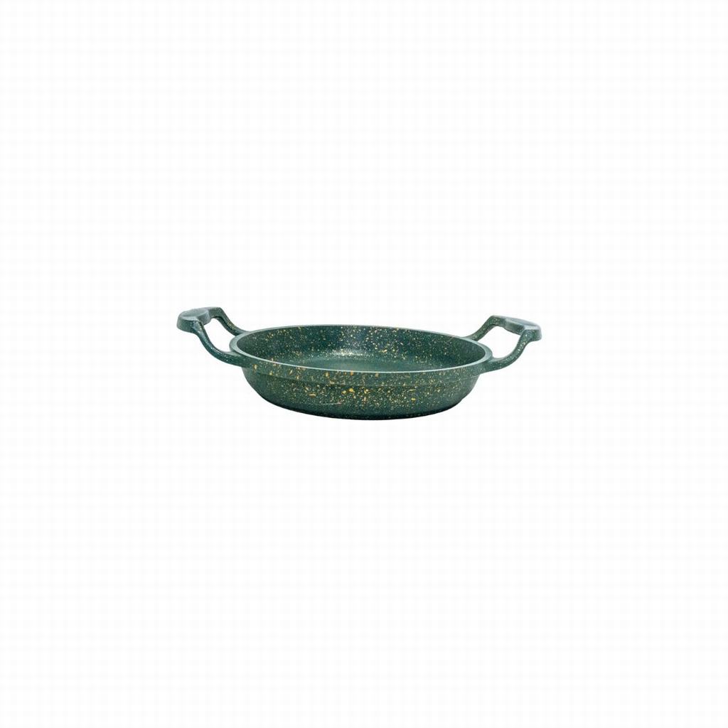 OMS2D32482D165FGR-1.jpg GRANITE EGG PAN 16CM GREEN - Image 1