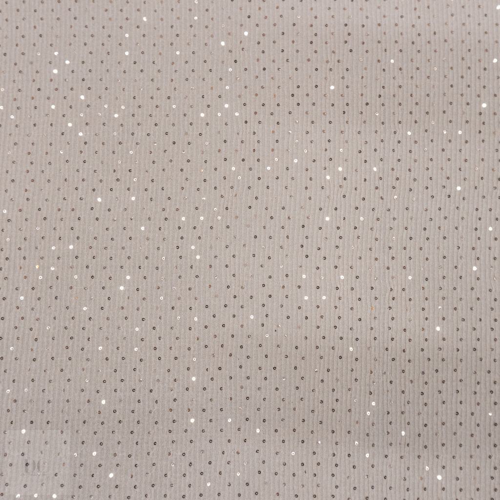 P42815FCREAM231-1.jpg RIB JERSEY SPANGLE EMB - Image 1