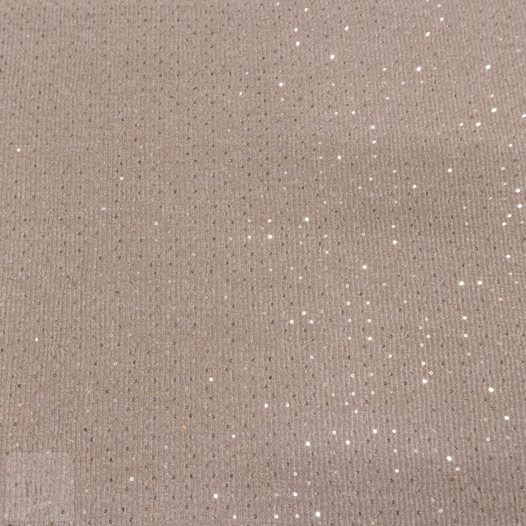 P42815FTAUPE231-1.jpg RIB JERSEY SPANGLE EMB - Image 1