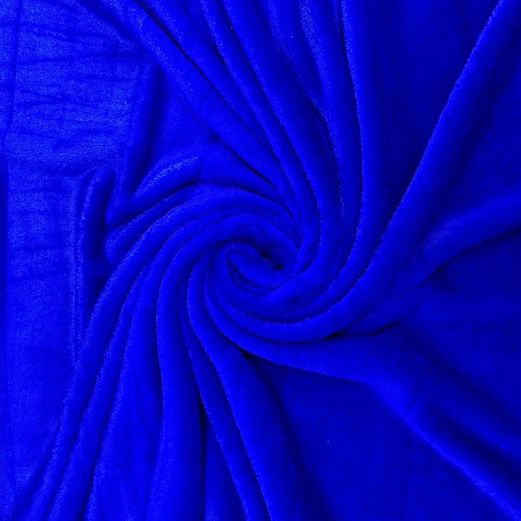 PFF15FROYAL-1.jpg 150CM PLAIN MONGOLIAN FLEECE-ROYAL - Image 1