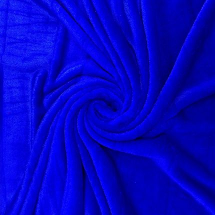 150CM PLAIN MONGOLIAN FLEECE-ROYAL