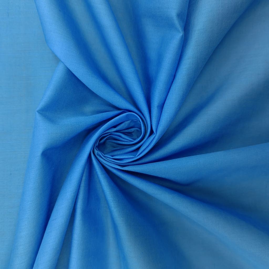 PPC5FTURQUISE231-3.jpg 115CM PLAIN POLY COTTON - TURQUISE - Image 1