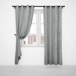 VAVI LINED CURTAIN EYELET 2.3MX2.2M-CHAMPAGNE - Image 2