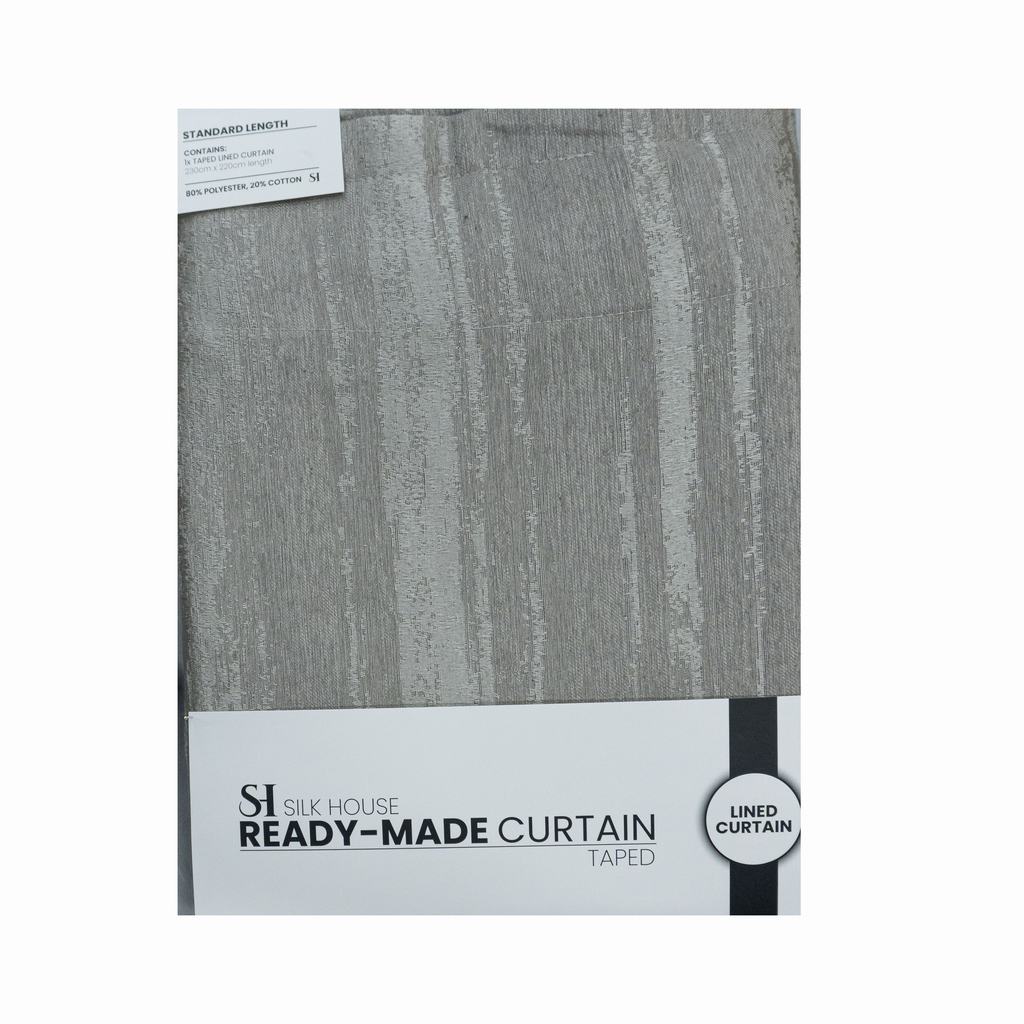 PT2DVVLCT5FCHA231-1.jpg VAVI LINED CURTAIN STD TAPE 2.3MX2.2M-CHAMPAGNE - Image 1