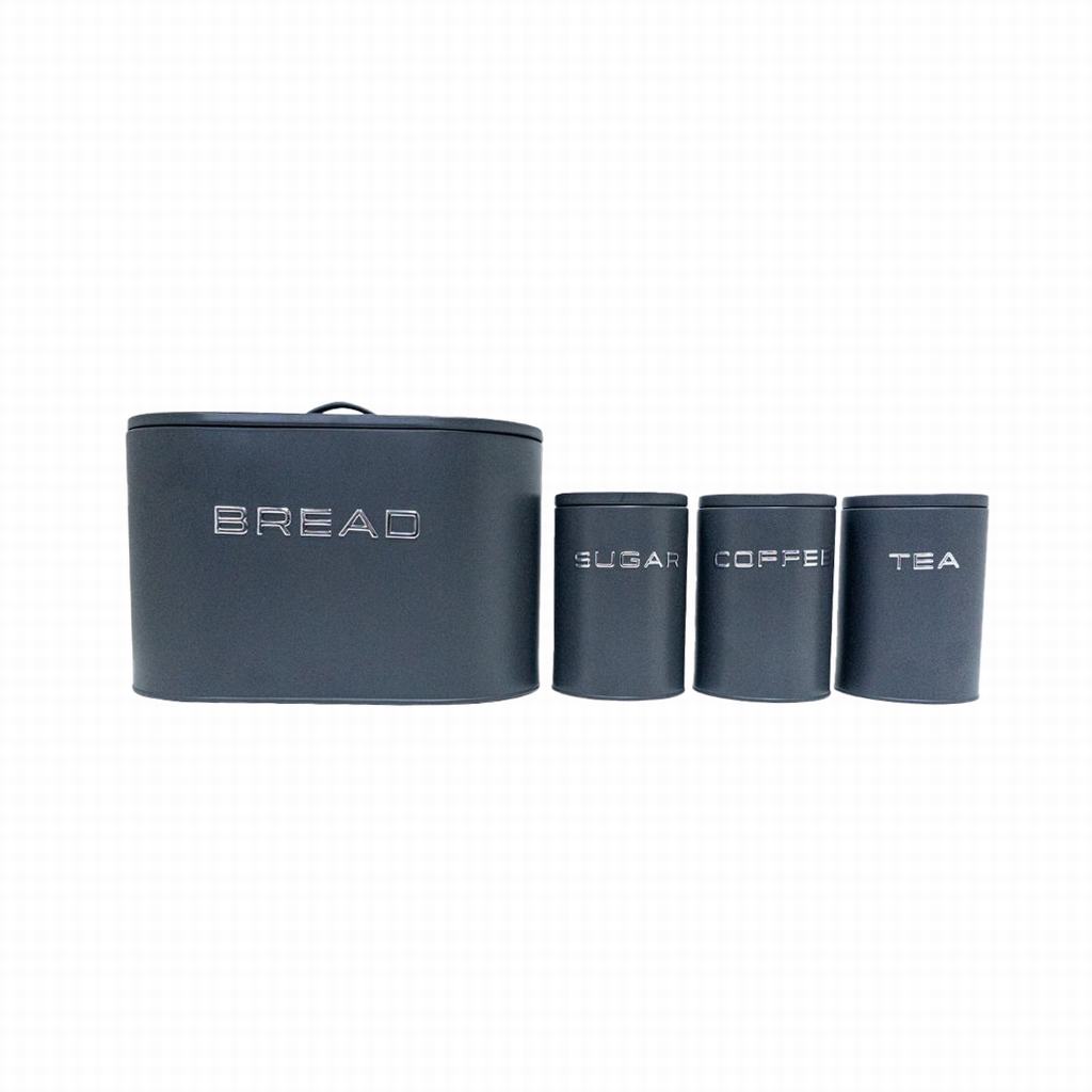 RHA2D1485FG231-2.jpg BREADBIN SET ENZO COLLECTION-GREY (152) - Image 1