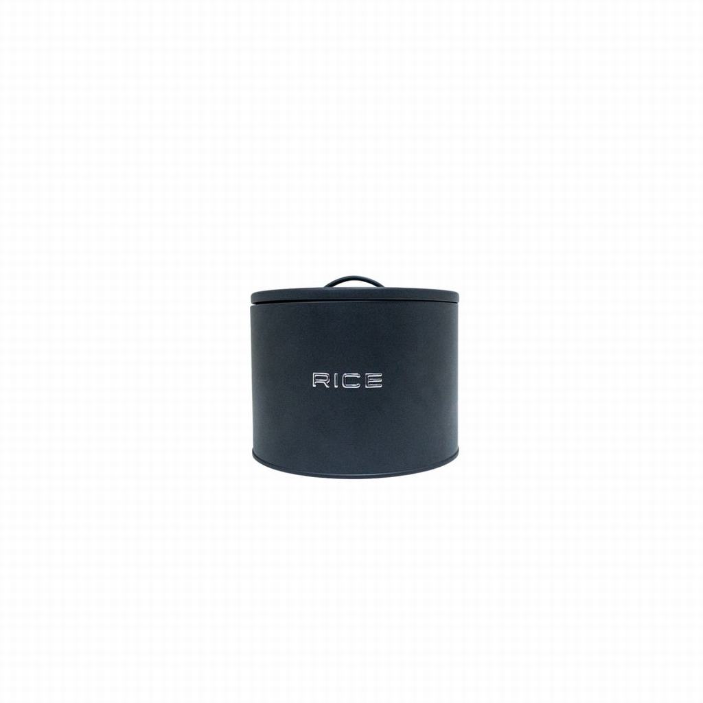 RHA2DSW1235FRG231-1.jpg ENZO RICE STORAGE CANISTER 3L-GREY - Image 1