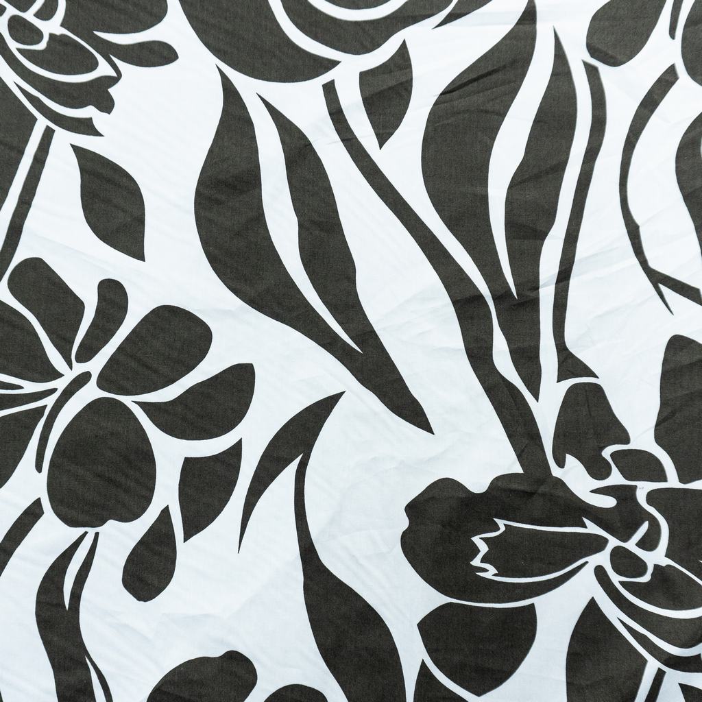 S232D475F1231-1.jpg PRINTED COTTON POPLIN- OLIVE - Image 1