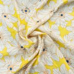 PRINTED NYLON RAYON SLUB CREPE - Image 2